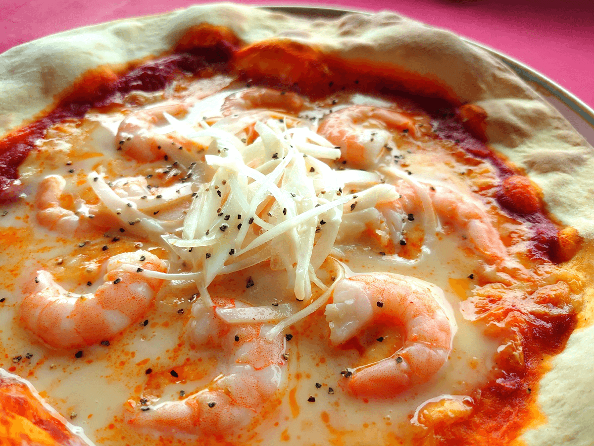 Shrimp and milk